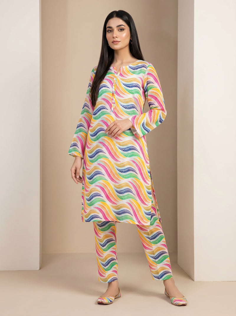 RTS | Candy Printed 2PC Premium Printed Suit