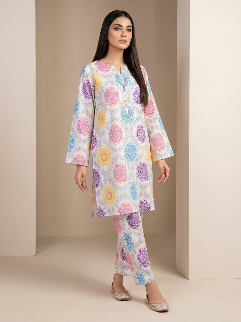 RTS | Candy Printed 2PC Premium Printed Suit