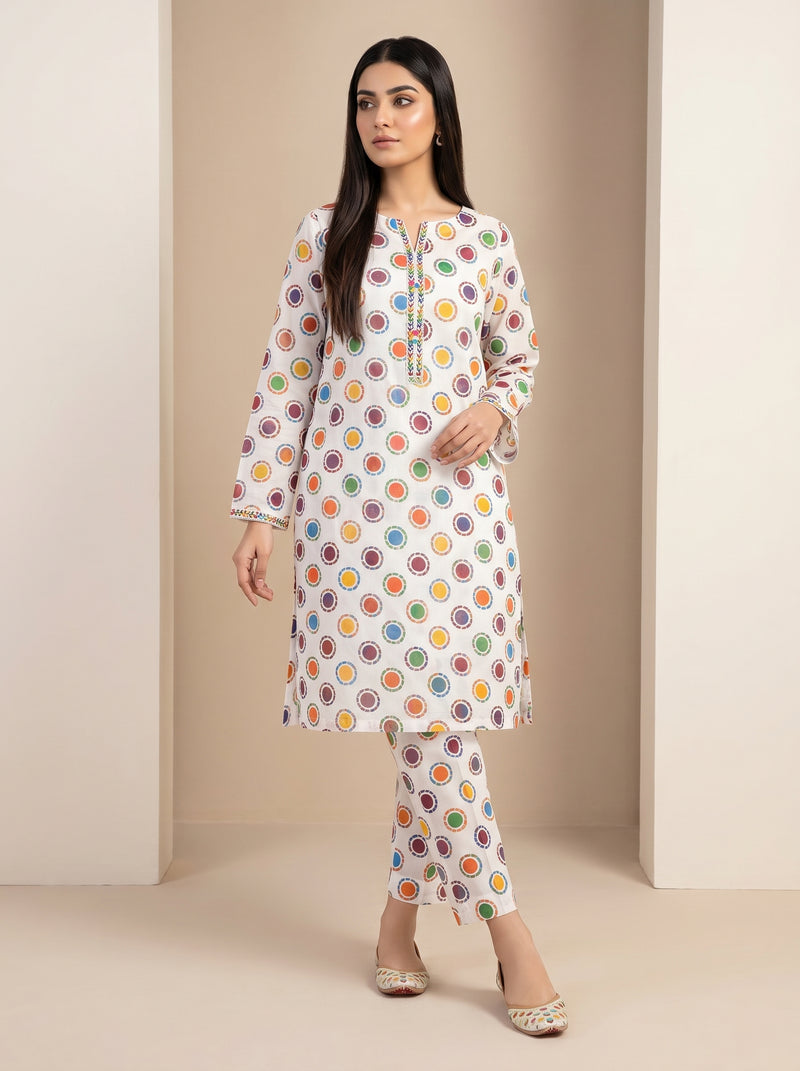 RTS | Candy Printed 2PC Premium Printed Suit
