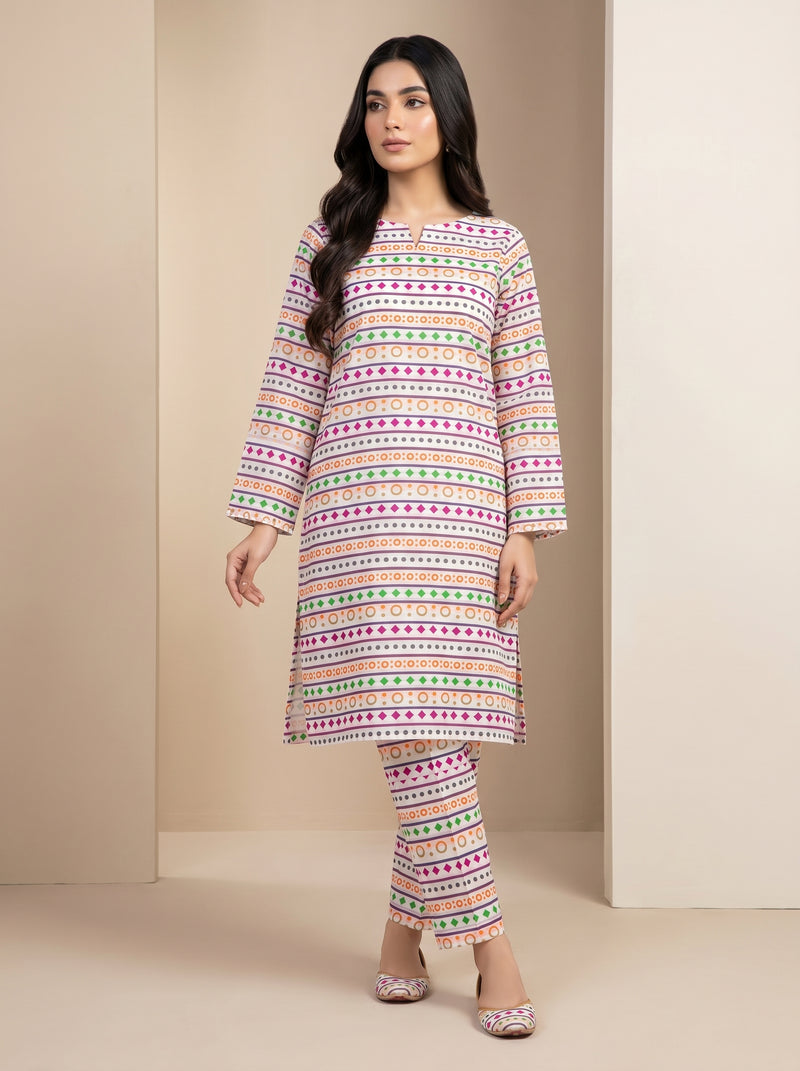RTS | Candy Printed 2PC Premium Printed Suit