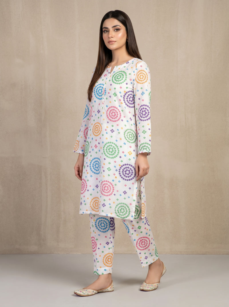 RTS | Candy Printed 2PC Premium Printed Suit