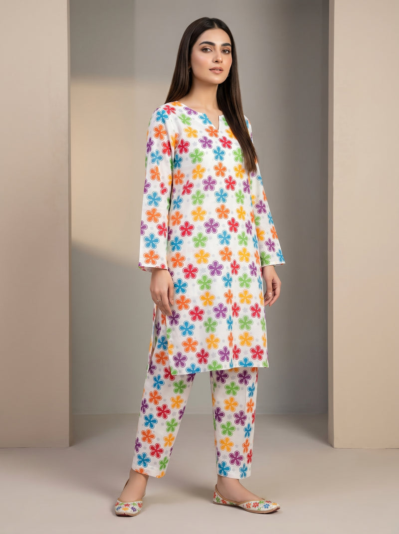 RTS | Candy Printed 2PC Premium Printed Suit