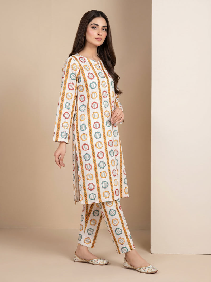 RTS | Candy Printed 2PC Premium Printed Suit
