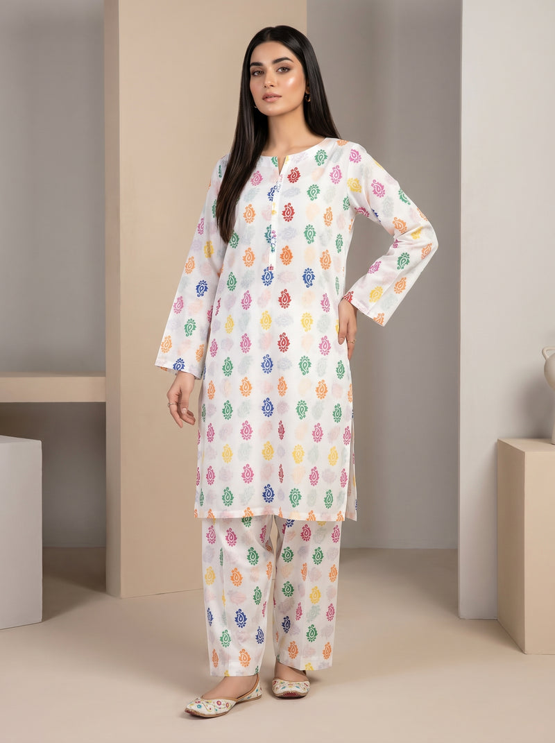 RTS | Candy Printed 2PC Premium Printed Suit