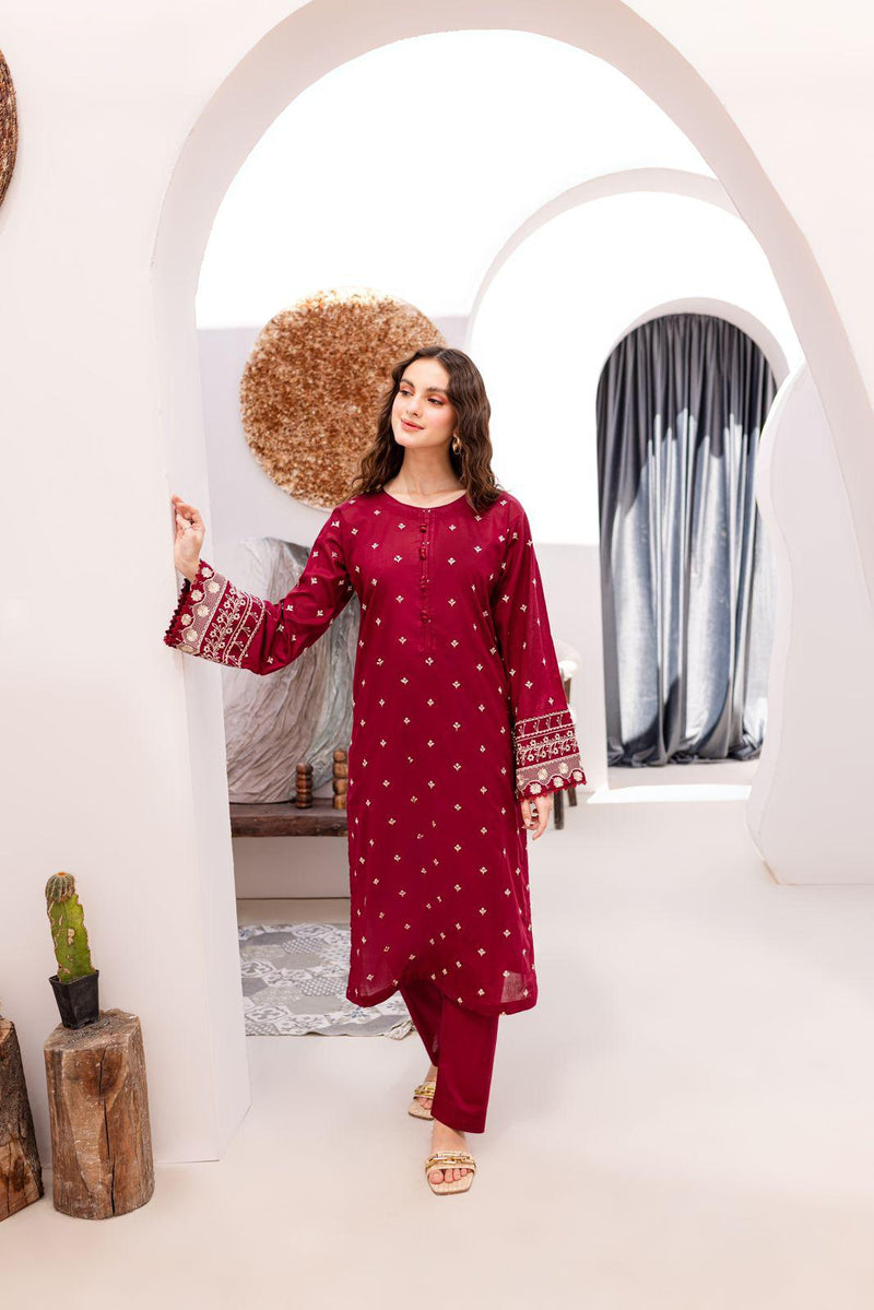 RTS | Pure Lawn 2PC Embroidered