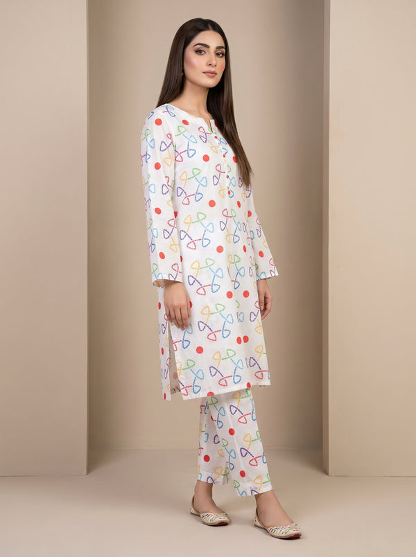 RTS | Candy Printed 2PC Premium Printed Suit