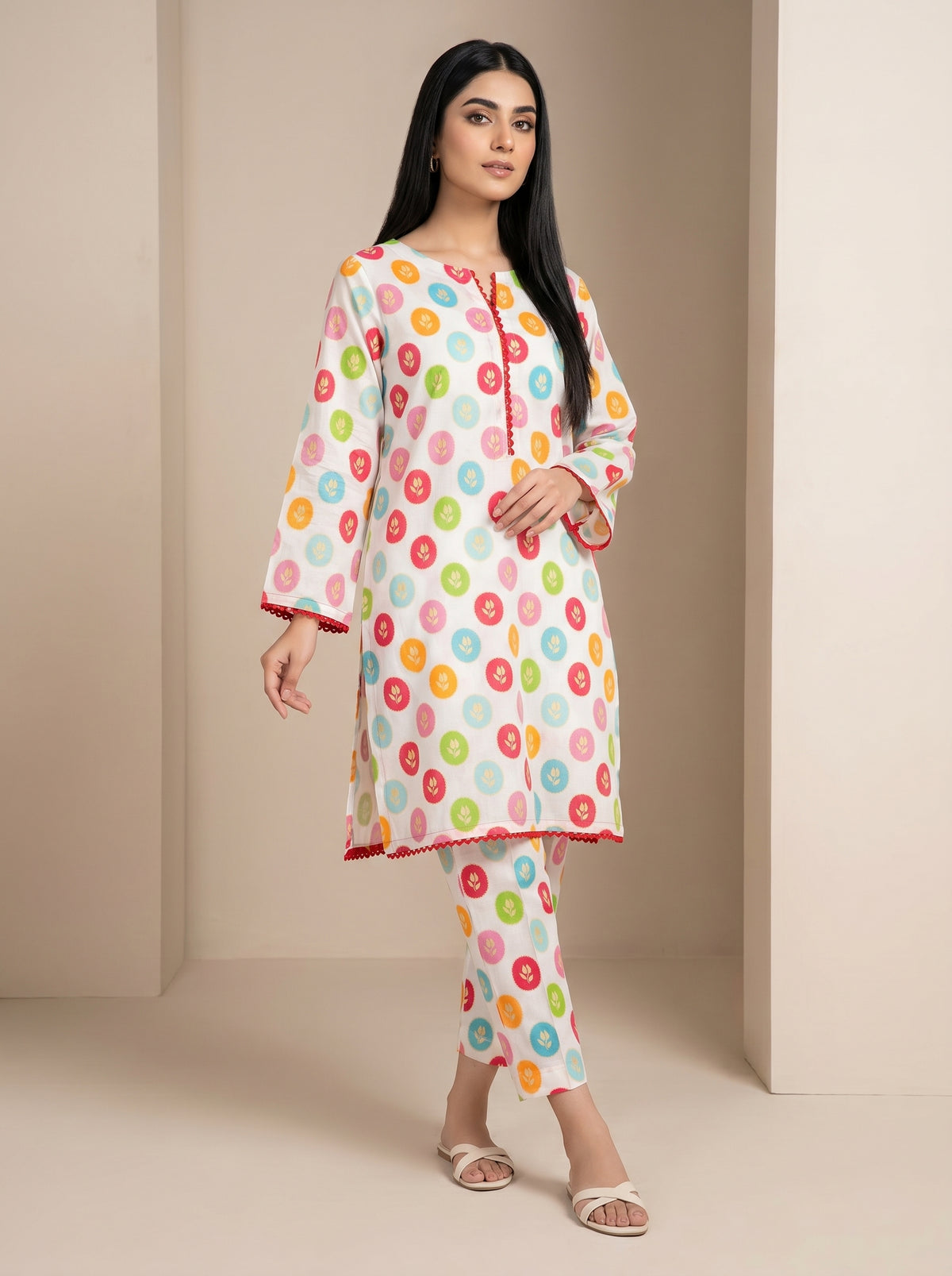 RTS | Candy Printed 2PC Premium Printed Suit