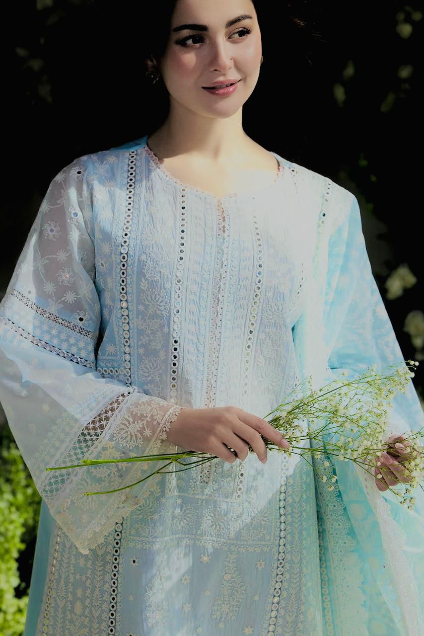 RTS | Luxury Embroidered 3-Piece Airjet Lawn
