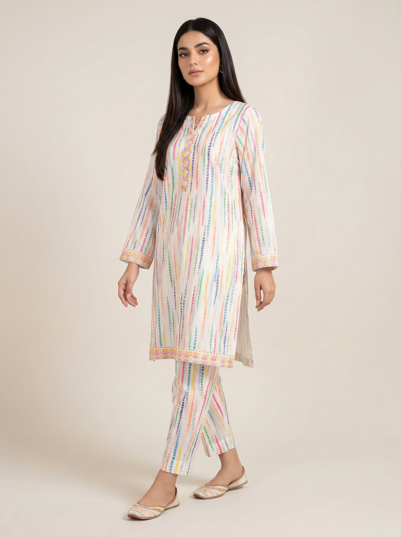 RTS | Candy Printed 2PC Premium Printed Suit