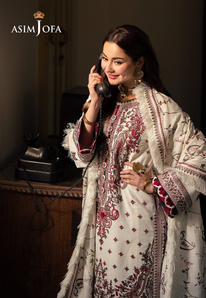 RTS Asim Jofa Pure Lawn 3PC Embroidered Collection