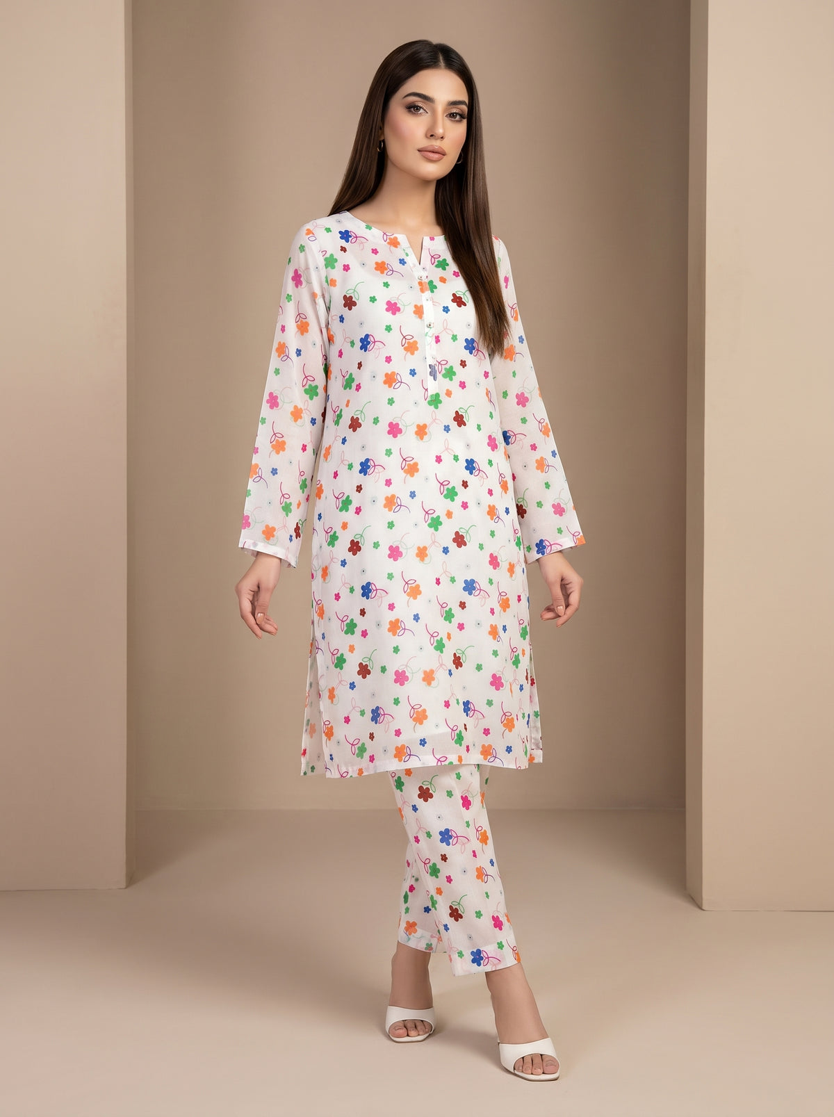 RTS | Candy Printed 2PC Premium Printed Suit