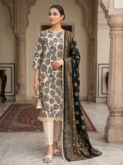 RTS | Premium Lawn 3PC Digital Printed Suit with Matching Dupatta