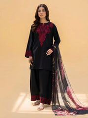 RTS | 3PC Heavy Embroidered Suit with Digital Printed Dupatta