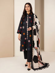 RTS | 3PC Heavy Embroidered Suit with Digital Printed Dupatta
