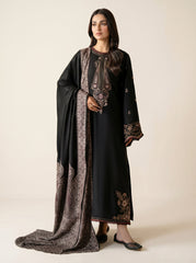 RTS | 3PC Heavy Embroidered Suit with Digital Printed Dupatta