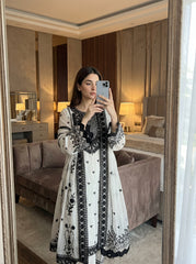 RTS | 3PC Heavy Embroidered Suit with Bamber Chiffon Dupatta