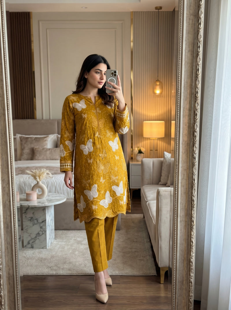RTS | MARIA B 2PC Luxury Boring Embroidered Suit
