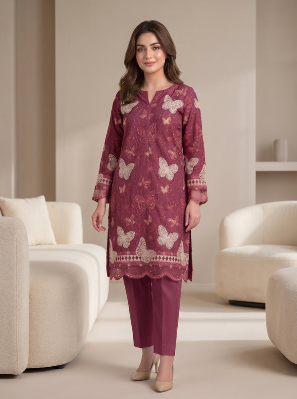 RTS | MARIA B 2PC Luxury Boring Embroidered Suit