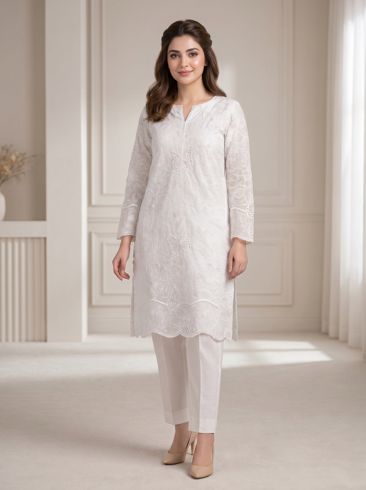 RTS | MARIA B 2PC Luxury Boring Embroidered Suit