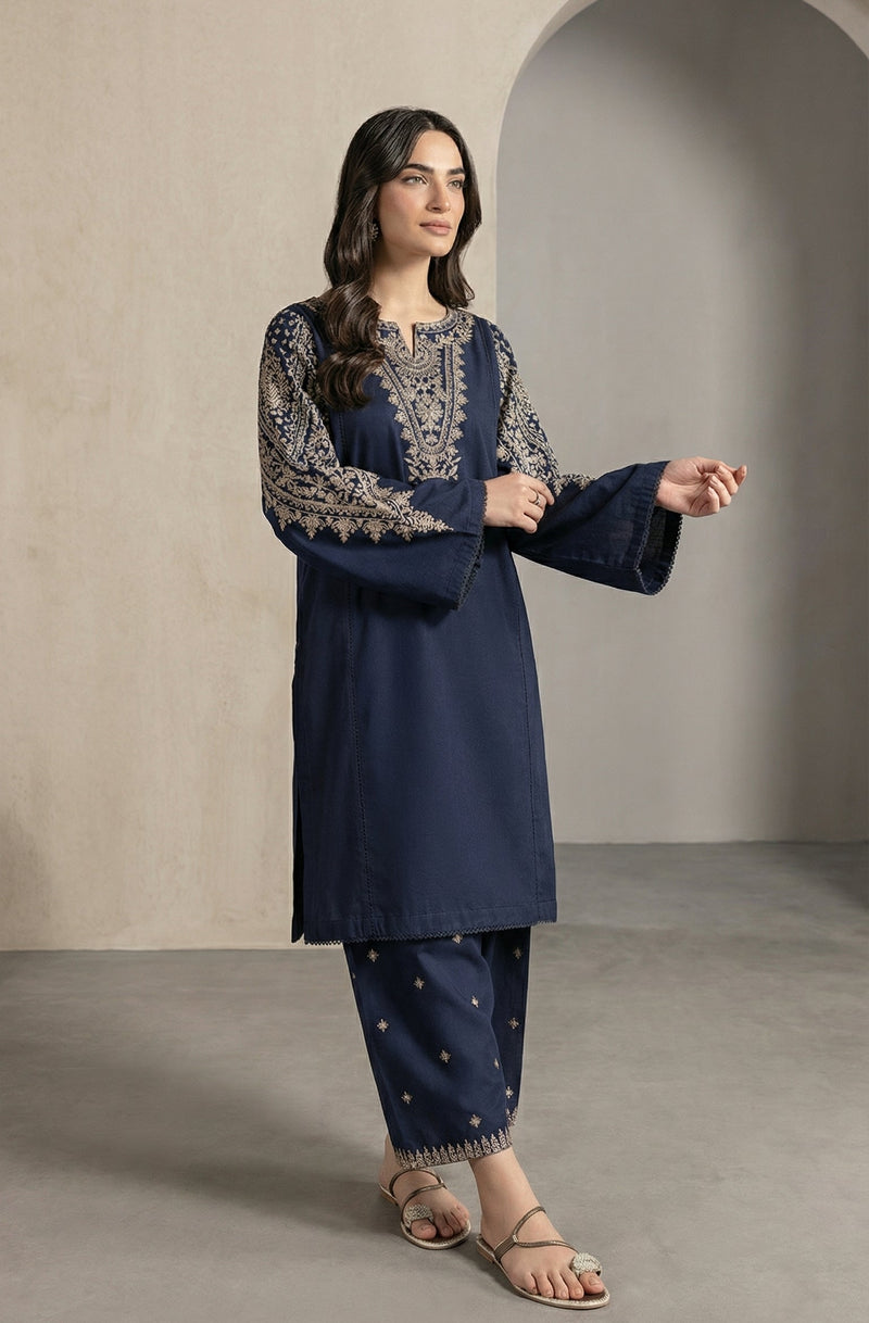 RTS | Pure Lawn 2PC Embroidered Suit