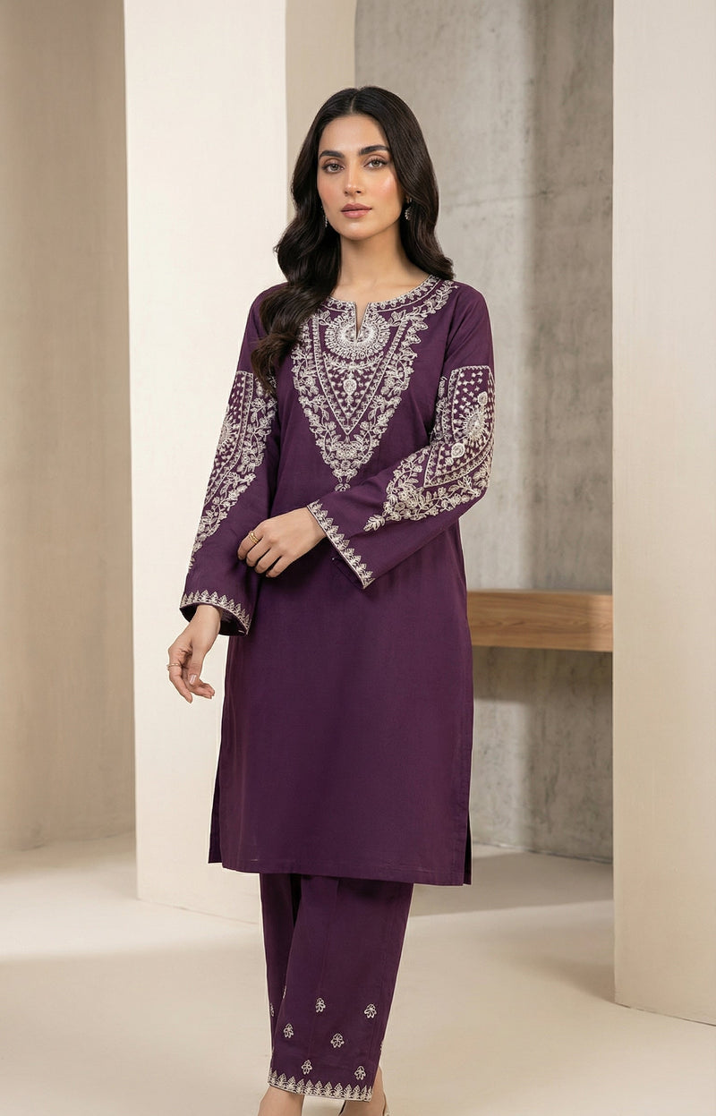 RTS | Pure Lawn 2PC Embroidered Suit