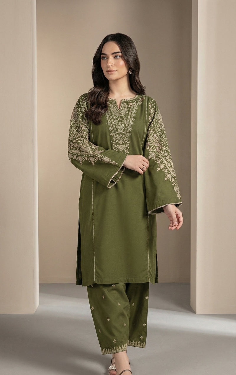 RTS | Pure Lawn 2PC Embroidered Suit