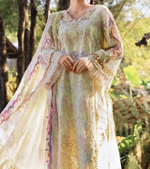 RTS | 3PC Sequin Heavy Embroidered Suit with Chiffon Dupatta