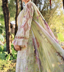 RTS | 3PC Sequin Heavy Embroidered Suit with Chiffon Dupatta